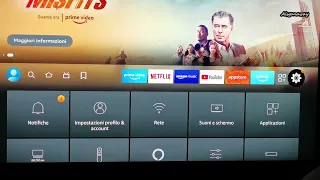 Come attivare opzione sviluppatore nascosta su firestick tv amazon aggiornata Fire OS 6.2.9.0