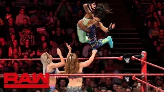 Bayley vs. Alexa Bliss vs. Mickie James - Money in the Bank Qualifying Match: Raw, May 14, 2018