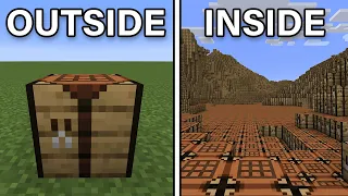 What happens INSIDE a crafting table: