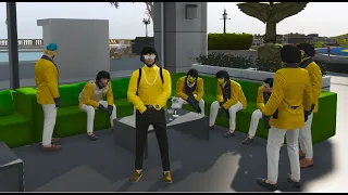 GANG WAR SA MGA ITIM sa GTA 5 | Billionaire City RP