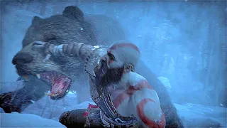 God Of War Ragnarok Atreus Becomes A Bear & Attacks Kratos