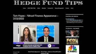 Hedge Fund Tips with Tom Hayes – VideoCast – Episode 123 - February 24, 2022