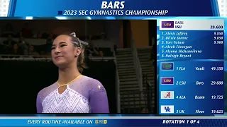 2023 SEC Champs Bars Session II 720p60 12756K