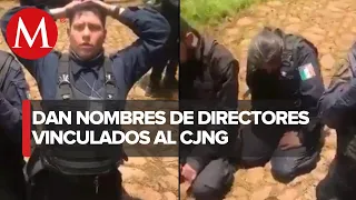 No saben nada de los policías sometidos por presuntos sicarios en Jalisco