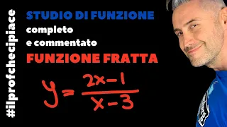 STUDIO DI FUNZIONE - funzione fratta II matematica liceo scientifico