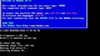 Windows 95 C:concon BSOD bug