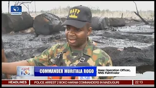 Navy arrest Crude Oil peddlers in Niger Delta creeks