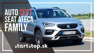 2021 SEAT Ateca 1,5 TSI Family - Startstop.sk - TEST