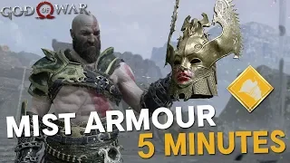 HOW TO GET 'MIST ARMOUR' IN 5 MINUTES! - God Of War