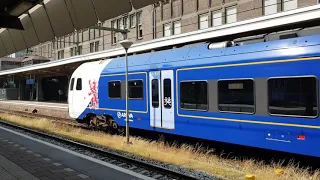 Stadler Flirt Arriva 455 Arriving at Maastricht Station on 26/6/19