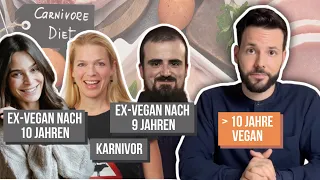 Karnivor vs. Vegan: Was kann man voneinander lernen? • Im Gespräch mit u.a. zwei Ex-Veganern