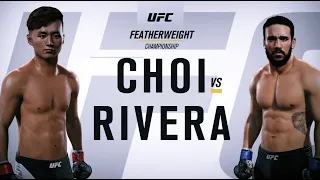 UFC Doo Ho Choi VS Jimmie Rivera Confront a strong man with a heavy punch!