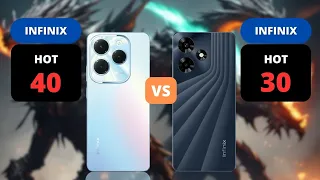 Infinix Hot 40 vs Infinix Hot 30 | PHONE COMPARISON