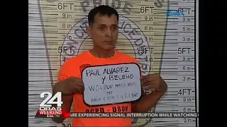 Ex-PBA player Bong Alvarez, arestado matapos maaktuhang gumagamit umano ng shabu