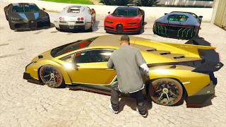 GTA 5 Stealing Super Cars with Franklin #7 (GTA 5 Expensive Cars)