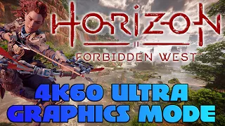 Horizon Forbidden West - PC Ultra Graphics Mode - 4k60 - No Commentary