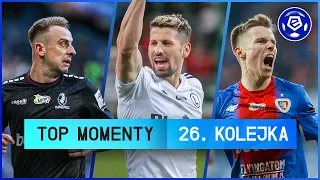 WSZYSTKIE GOLE 26. KOLEJKI | TOP MOMENTY | SKRÓTY | Ekstraklasa 2022/23