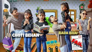 choti behan vs bada bhai | Exam mai choti behan fail 😟 story vlog