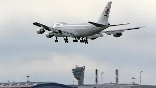 Released the chassis for 70 km. A very rare Boeing 747-200 of the Iranian Fars Air Qeshm / SVO 2022