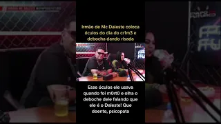 irmão de mc daleste coloca óculos do dia do cr1m3