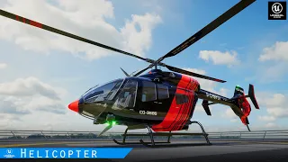 Unreal Engine - Photorealistic Helicopter