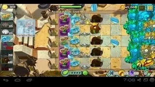 Pyramid of Doom Level 1001 Impossible Level with Gargantuar PvZ2 Endless Zone