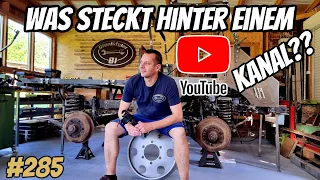 Eigener YOUTUBE Kanal // Was passiert hinter der Kamera in der WERKSTATT des Altmetall ? #vlog 285