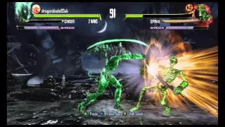 Killer Instinct   ultra   cinder vs spinal