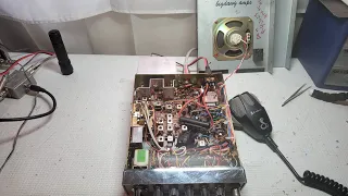 How not to install a RFX 95 HD in a CB radio