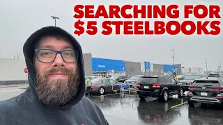 Searching for those $5 Steelbooks at Walmart #physicalmedia