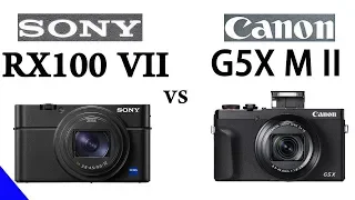 Sony RX100 VII vs Canon G5 X Mark II