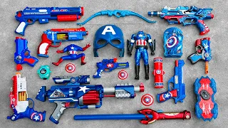 Captain America Action Series Guns & Equipment,Bow & Arrow, Revolvers, Realistic Avengers Characters