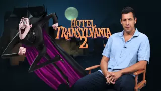Hotel Transylvania 2: Adam Sandler "Dracula" Behind the Scenes Movie Interview | ScreenSlam