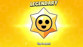 I opened 10 Legendary star drop on Brawlstar #brawlstars #supercell #legendarystardrop