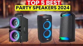 Top 5 Best Party Speakers 2024 | Best Bluetooth Speaker For Outdoor Party | Ab Review