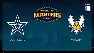 Complexity vs Vitality | Лучшие моменты | DreamHack Masters Spring 2021