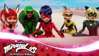 MIRACULOUS 🐞 CATALIZADORA (El Día de los Héroes - parte 1) - Los Héroes 🐞 Las Aventuras de Ladybug