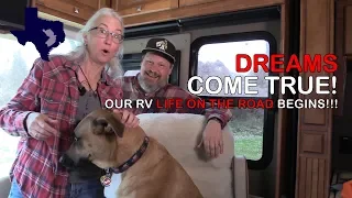 Embarking On Our Epic Full-time RV Adventure! | Life On The Road: Episode 1 | RV Texas Y'all