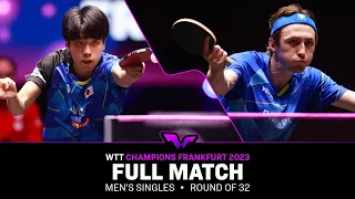 FULL MATCH | Hiroto SHINOZUKA vs Liam PITCHFORD | MS R32 | #WTTFrankfurt 2023