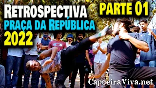 Parte 01 - Retrospectiva 2022 da Roda de Capoeira de Rua da Praça da República Fund Mestre Ananias