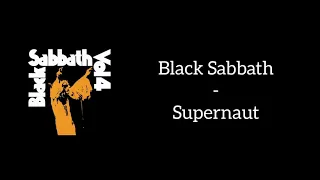 Black Sabbath - Supernaut (Lyrics)