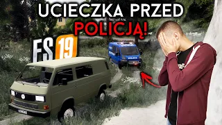 ☆"MPG" [#149] FS19✔ Ucieczka Kradzionym Samochodem PRZED POLICJĄ! 😱Złapali Mnie? ㋡