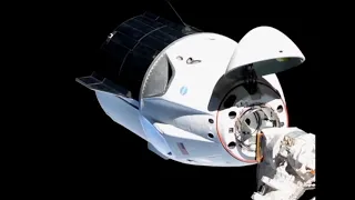 First CREW DRAGON Arrives at Space Station (Docking & Hatch Opening)