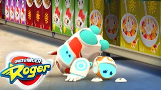 Space Ranger Roger's Mouse Bot Mayhem | Funny Kids Cartoon Video