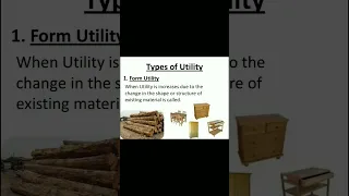 Types of Utility - Economics -  HSC - Commerce - Maharashtra State Board