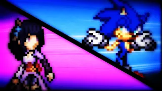 Sonic vs Raiden Ei (SONIC VS GENSHIN IMPACT)