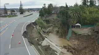 Extreme weather pummels California