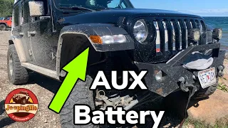 Replace Aux Battery, Update.