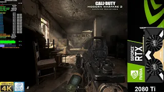 Call of Duty Modern Warfare 2 Campaign Remastered 4K Extra Settings | RTX 2080 Ti | i9 9900K 5.1GHz