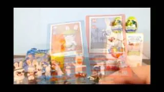 Play Doh Rabbids 10 Surprise Blind Bags + Kinder Surprise Egg - Playdough By Disney Cars Toy Club
